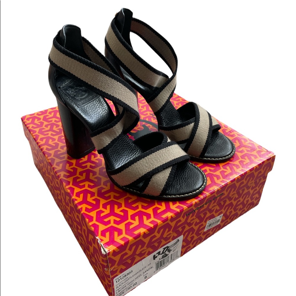 Tory Burch Laurie High Heel Sandal size 8